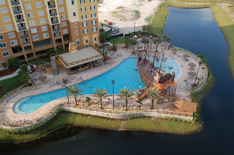 DSC_0356.JPG - View from our hotel room, Lake Bueno Vista Resort and Spa, Orlando