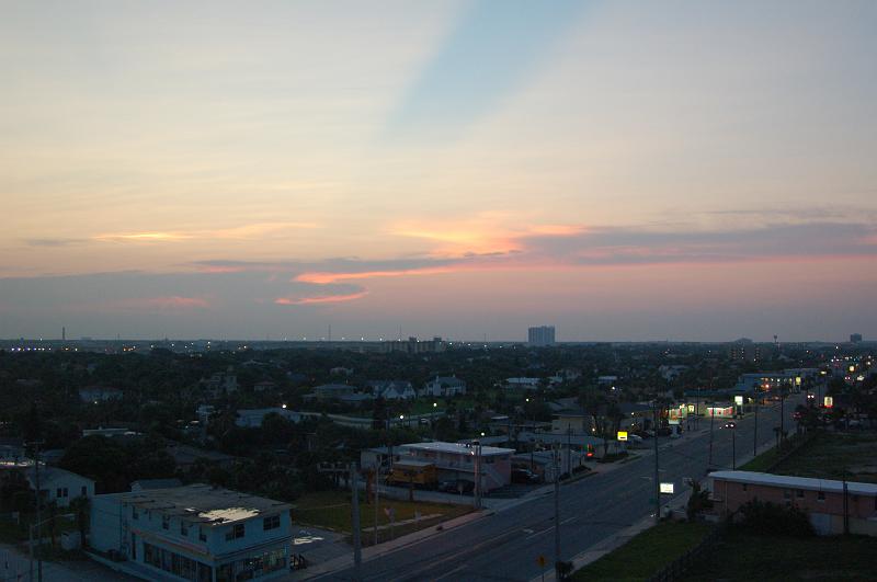 DSC_7407.JPG - Sunset on Daytona Beach