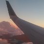Mt. Ranier on approach to Seattle