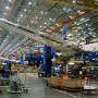 Boeing 787 assembly line - winjoining fuselage