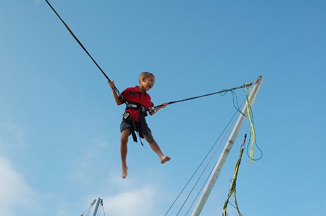 DSC_9655.JPG - Octavious on the kids bungee bounce