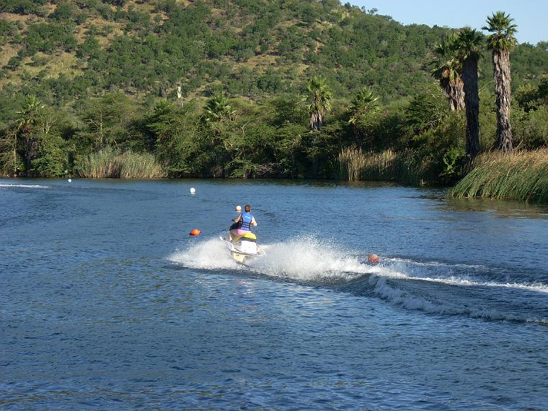 DSCN0177.JPG - Deb jet skiing at Sun City