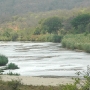 The Black Umfolozi River flows through the park